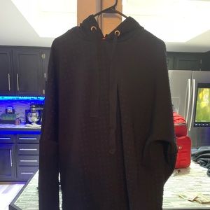 True religion women’s black hooded dress